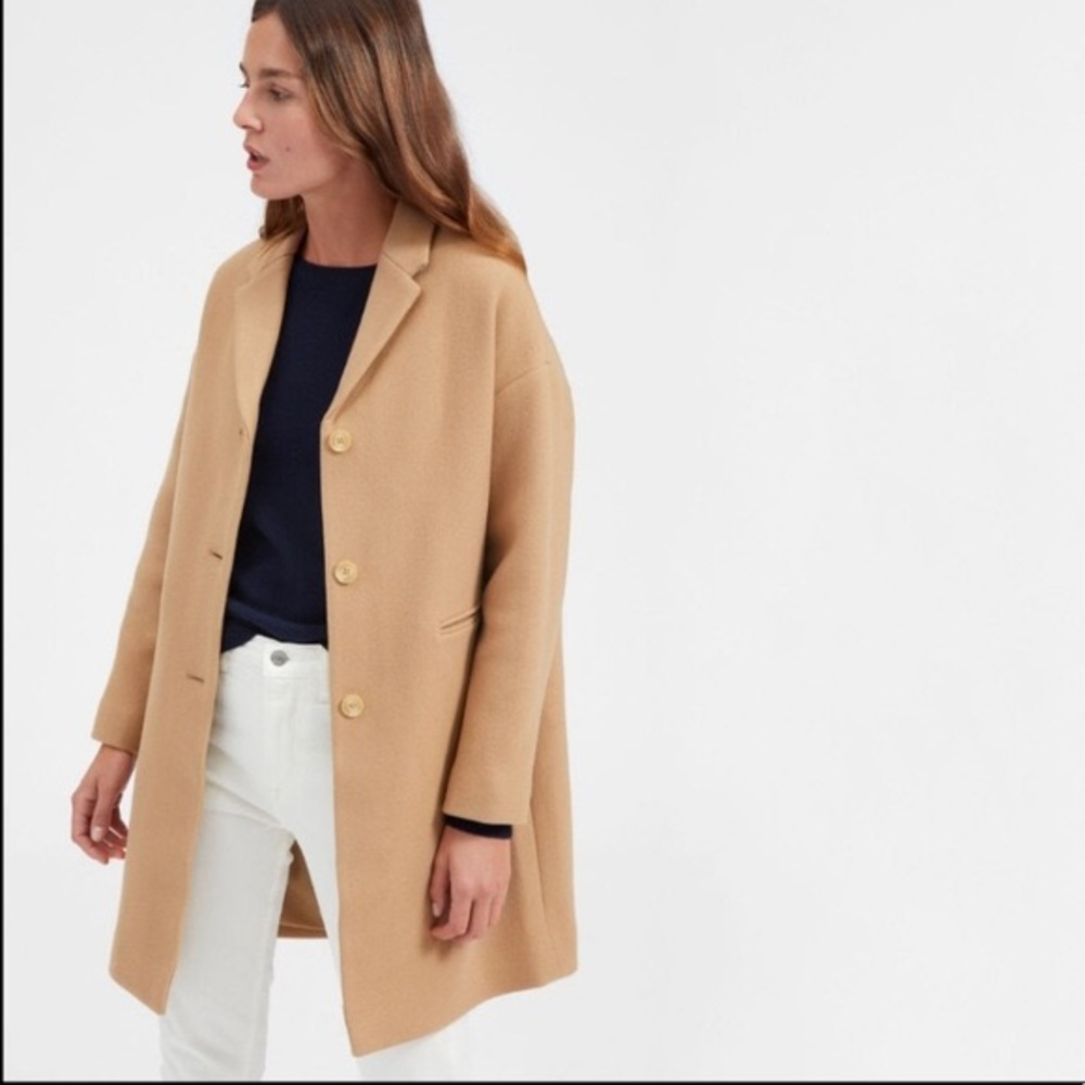 Everlane The Cocoon Coat - Camel